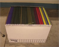 Box Multi Colored Hanging File Dividers