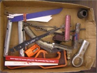 Tool lot: Saw Blades Pencils Dent Pullers