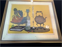 Denis Paul Noyer Lithograph Mint Syrup