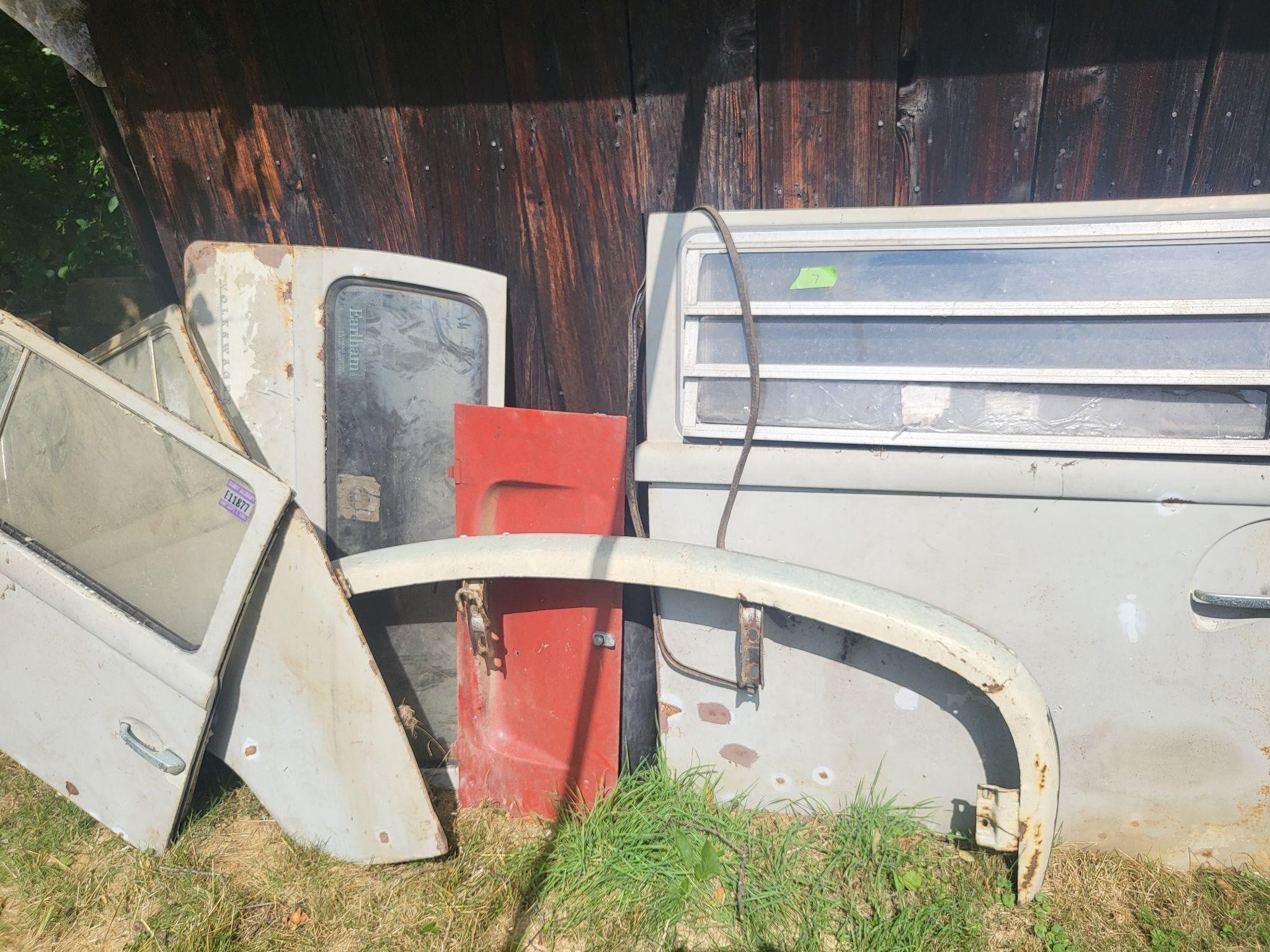 Volkswagen van doors, bumperr