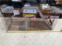 Animal Trap Cage-Rusted