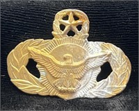 Vintage USAF Master Security Police Lapel Pin