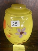 Vintage Bartlett Collins Hand Painted Cookie Jar-