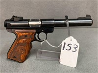 153. Ruger Mk. III Target, .22LR, 5½” Blued