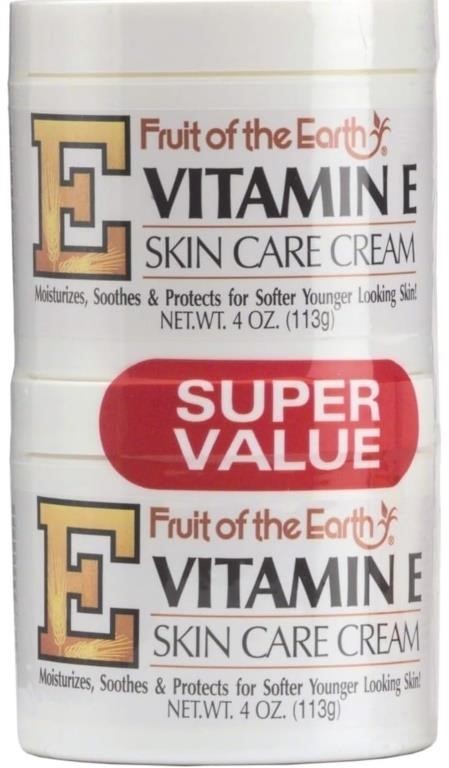 (new) Fruit of Earth Vitamin-E Cream 4 oz. (113