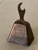 Bell bottle opener