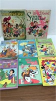 16 Walt Disney books, coloring books, little