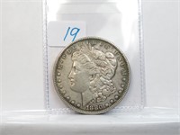 1880 P Silver Morgan Dollar $1 90%