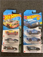 6 Hot Wheels Retro Racers and Racers