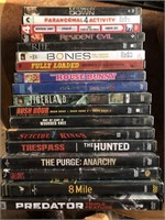 Lot of 18 DVDs - House Bunny, 8 Mile, Tigerland