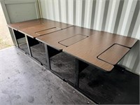 (4) Desks - (1) w/ Electrical Hook Up
