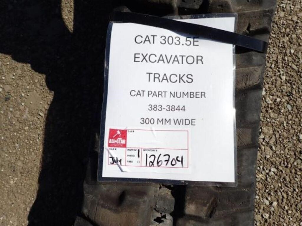 Caterpillar 303.5E Rubber Tracks