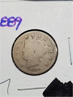 1889 V-Nickel