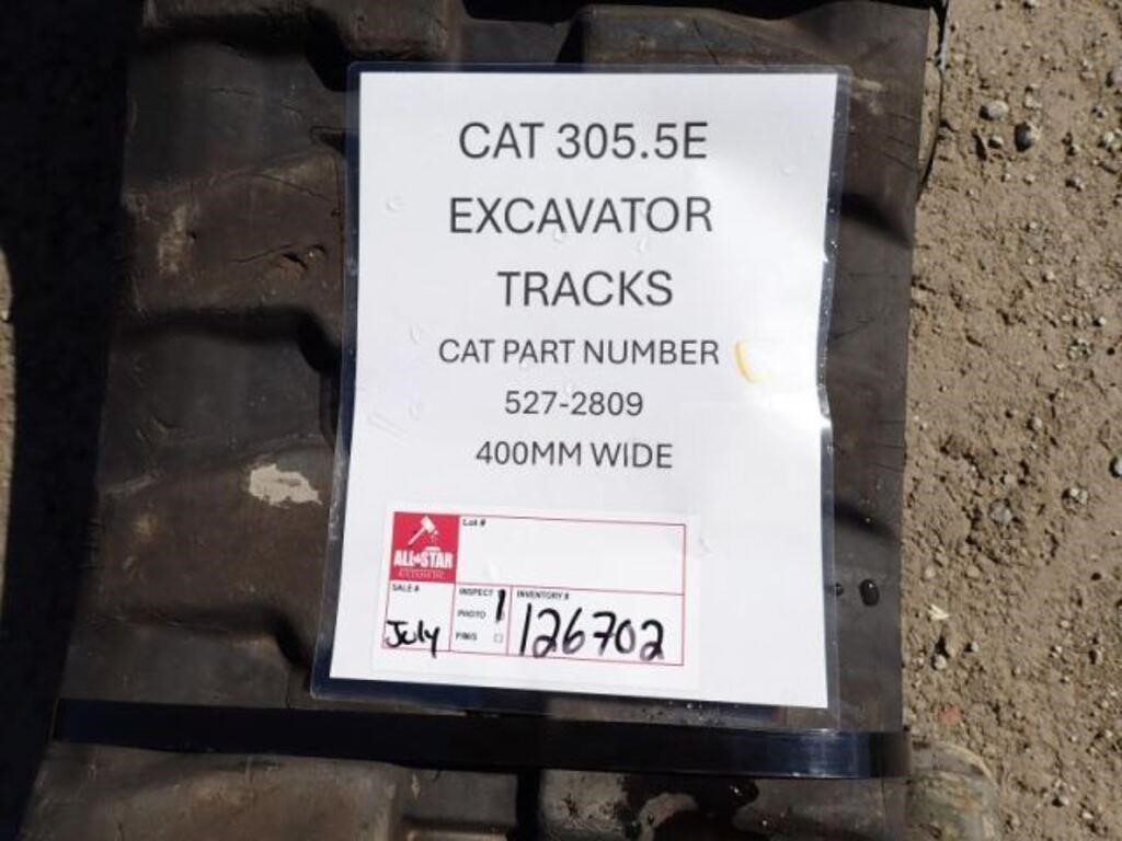 Caterpillar 305.5E Rubber Tracks