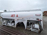 2300 Gallon Jet Fuel Tank Bed w/ Pump