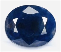 7.75 ct Natural Burma Blue Sapphire