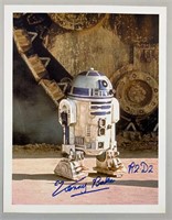 Kenny Baker Signed R2-D2 Star Wars Photograph