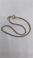 Sterling necklace marked 925