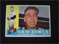 1960 TOPPS #410 SAM JONES GIANTS VINTAGE