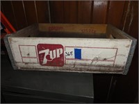 Wooden 7UP Crate