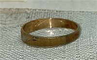 10kt Yellow Gold Band