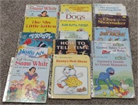 Children's Little Golden Books Incl. Sesame