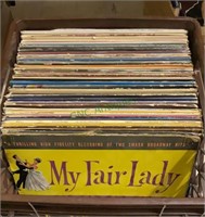 Album lot - approximately 60 record albums - Andy