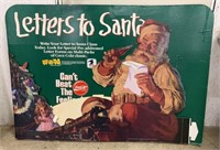 Coca Cola Classic Letters to Santa Store Display