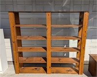 Wooden Bookshelf