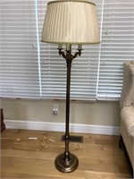 Stiffel Brass Base Floor Lamp