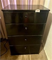 Small Black Chest of Drawers