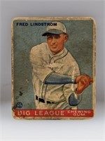 1933 Goudey Gum Fred Lindstrom #133 *MARK