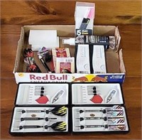 Nodor Dart Sets & Scoreboard Chalk, Erasers