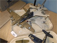 LOT OF TOY MILITARY AIRCRAFT