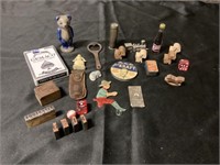Stamps and vintage trinkets