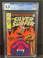 Silver Surfer 6 CGC 5.5 Marvel Silver Age