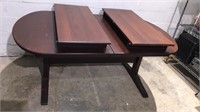 Oval Dining Table with 2 Leaves T12B