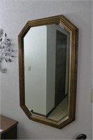 Wall Beveled Mirror 24x39