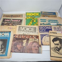 Lot of Assorted Late 60s & 70s Underground Papers