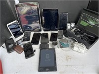 Lot of IPhones, IPads, misc- likely all broken