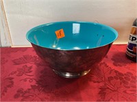 Mid century silver plate bowl