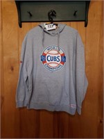 Chicago Cubs hooded sweatshirt, size XL