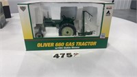 SPEC CAST OLIVER 660 GAS TRACTOR W/#84 SICKLE MOWR