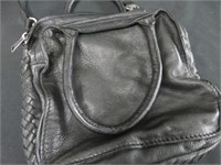 BLACK LEATHER LADIES PURSE (LIEBESKIND)