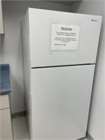 Hotpoint Refrigerator used in break room. Very