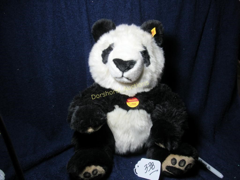 STEIFF TEDDY BEAR #064821 - MANSCHLI PANDA - NO