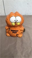 4” Garfield honey pot