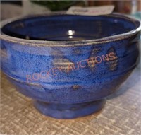 hand made small pottery bowl