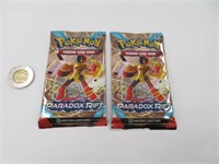 2 pack neufs de cartes Pokémon