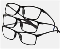 Foster Grant Dax Plastic Rectangle Reading Glasses